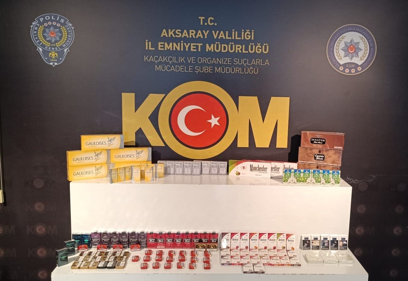 Aksaray'da kaçakçılığa geçit yok