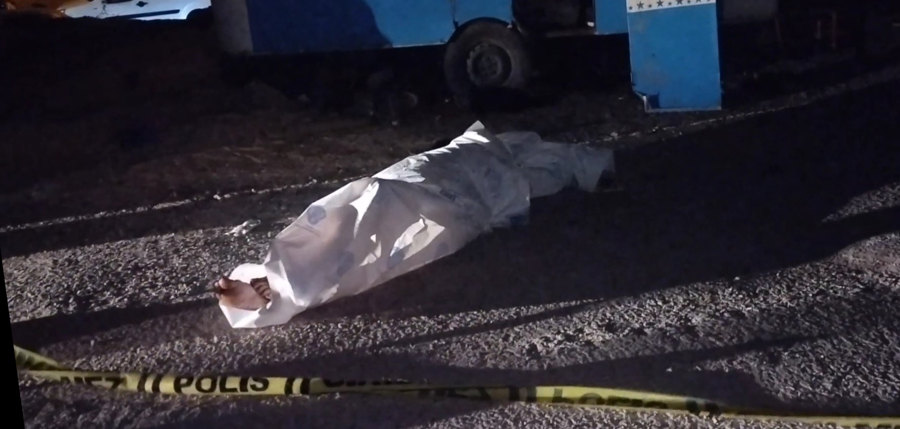 Kaldığı konteynerde ölü bulundu