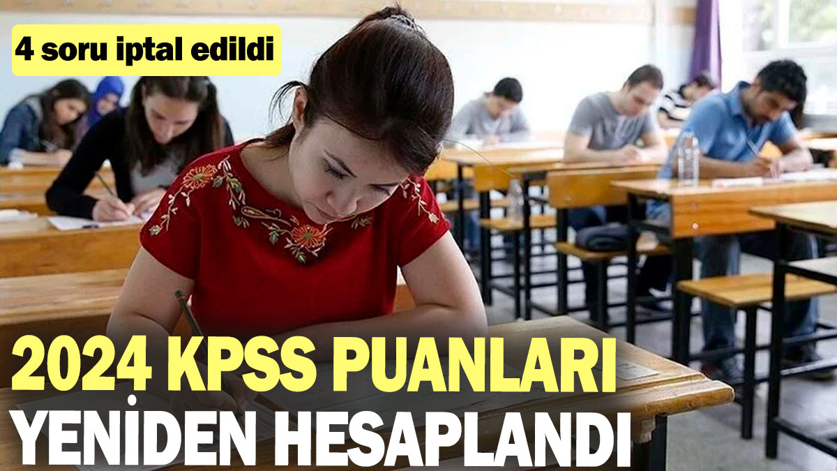 SON DAKİKA: KPSS puanlarında flaş değişiklik