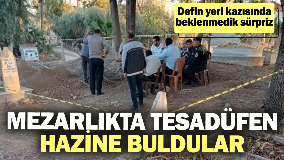 Mezarlıkta tesadüfen hazine buldular! Defin yeri kazısında beklenmedik sürpriz