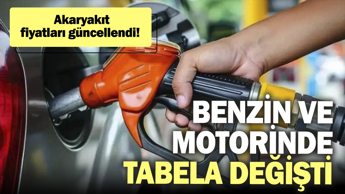 Benzin ve motorinde tabela değişti. Akaryakıt fiyatları güncellendi! (10 Kasım 2024)