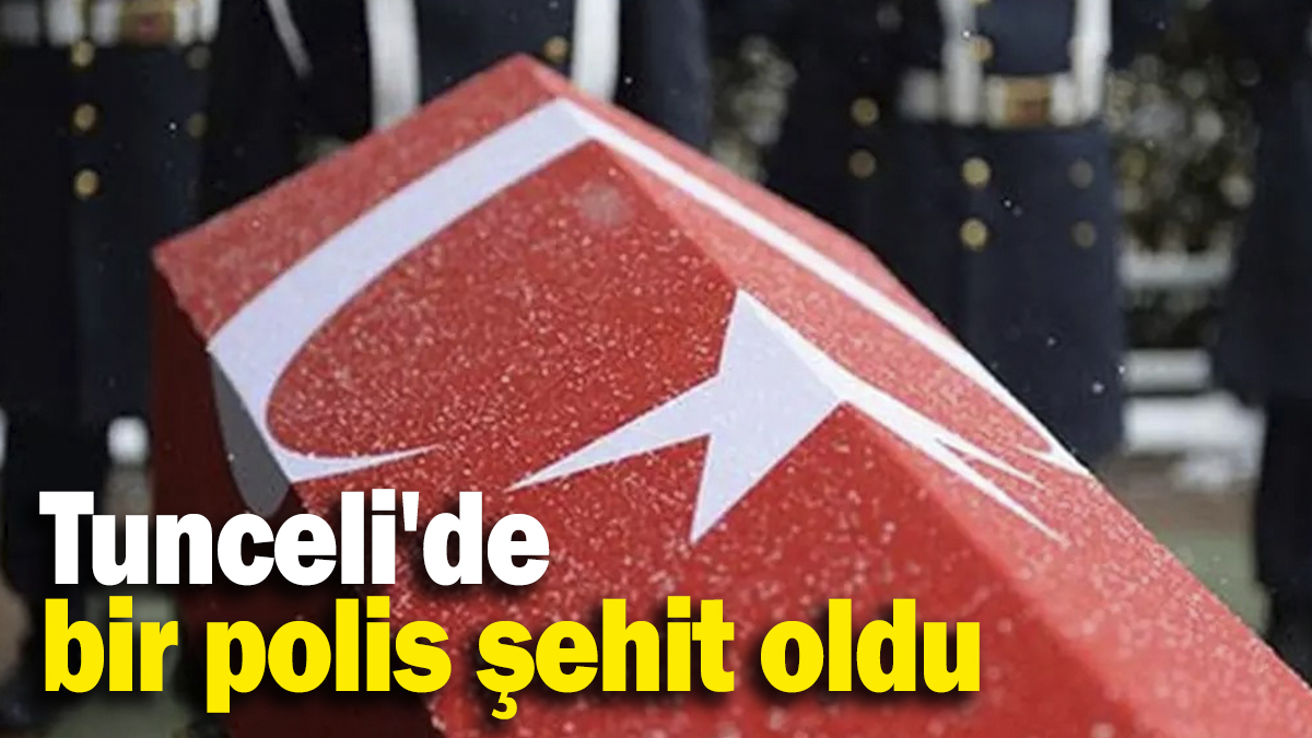 Son dakika... Tunceli'de atış eğitim alanındaki kazada bir polisimiz şehit oldu