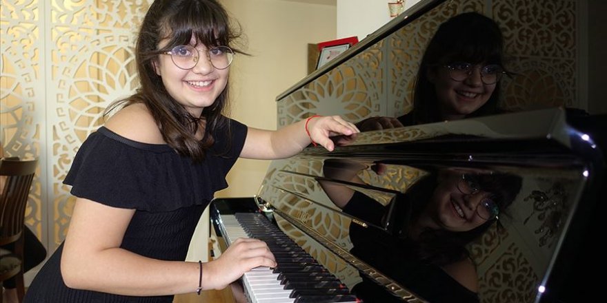 12 yaşındaki piyanist yeni ödüller peşinde