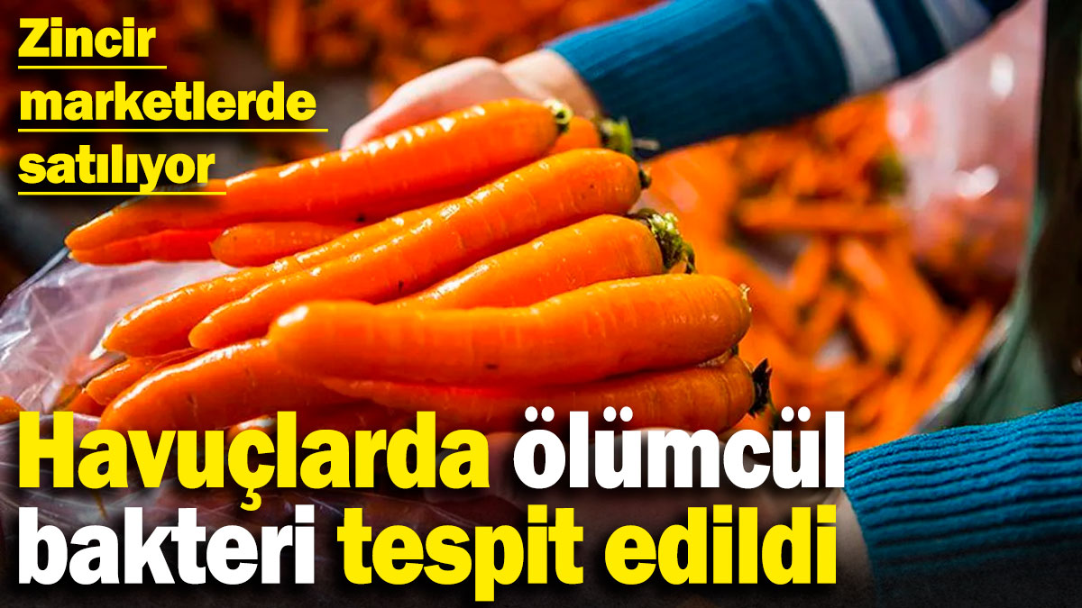 Paketli havuçlarda ölümcül bakteri tespit edildi: Zincir marketlerde satılıyor