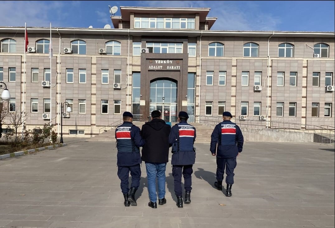 Kesinleşmiş cezası bulunan şahıs Yozgat'ta yakalandı