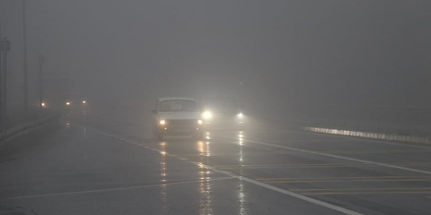 Meteorolojiden sağanak ve sis uyarısı
