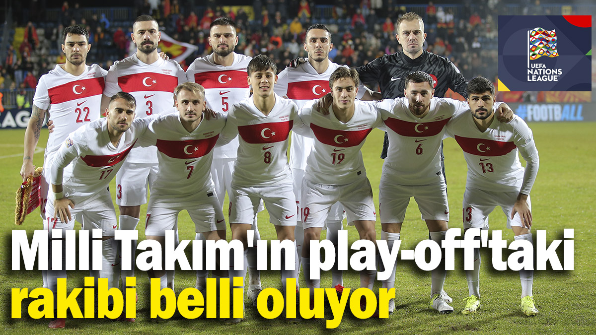 Milli Takım'ın play-off'taki rakibi belli oluyor