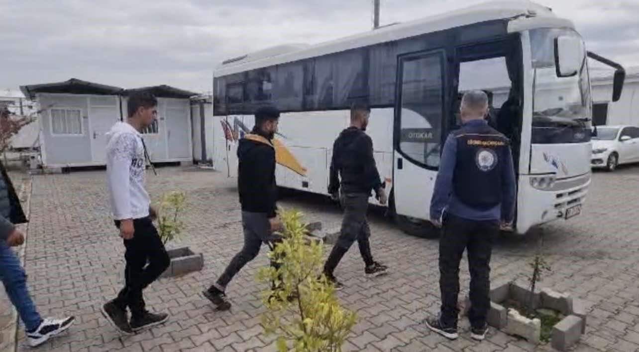 Osmaniye’de 6 kaçak göçmen yakalandı