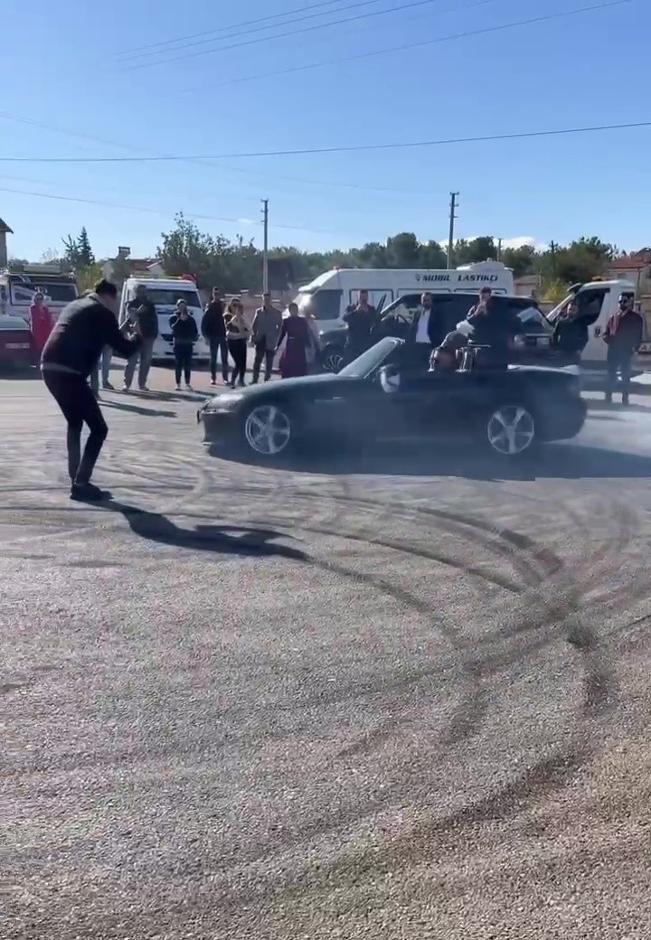 Gelin ve damadın dirf girişimi pahalıya patladı