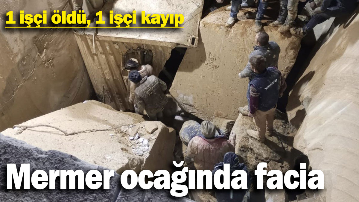 Maden ocağında facia. 1 işçi öldü, 1 işçi kayıp