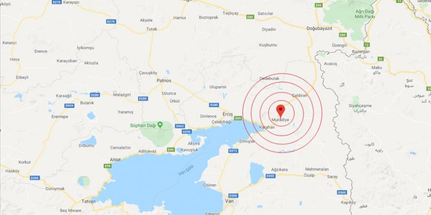 Van'da 4 büyüklüğünde deprem