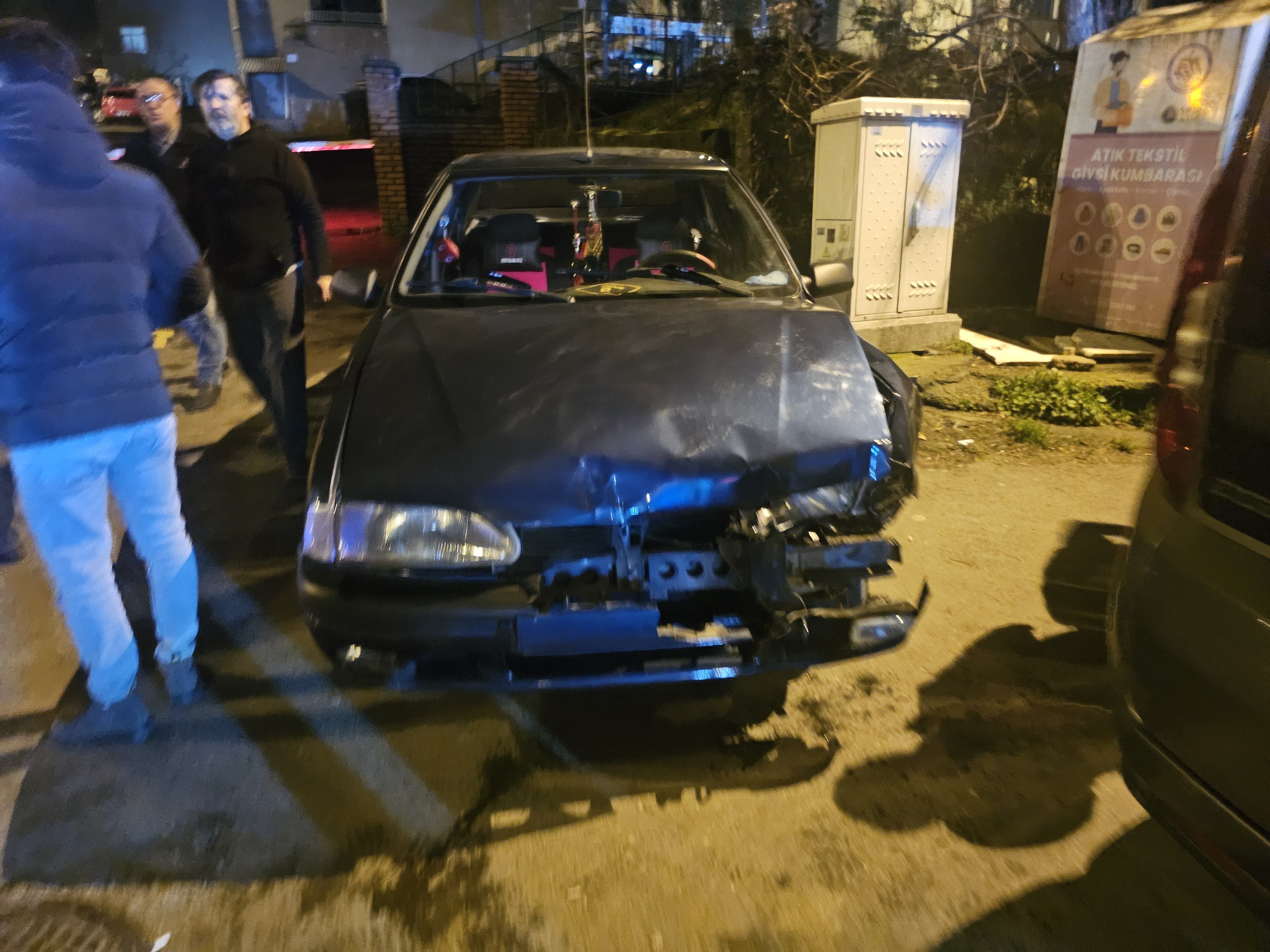 Karadeniz Ereğli'de motosiklet kazası: 1 yaralı