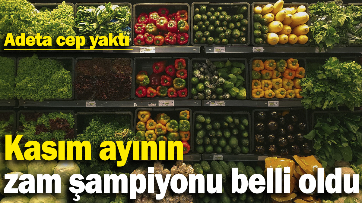 Kasım ayının zam şampiyonu belli oldu