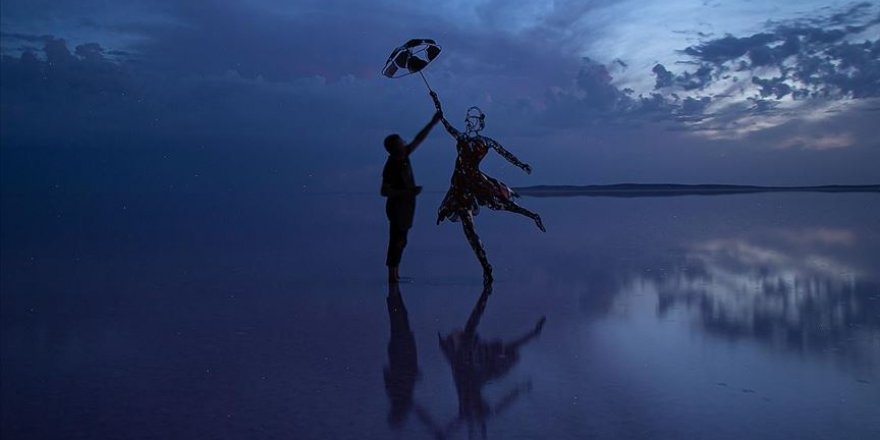 Tuz Gölü'nden İstanbul'a 'kadının gücü' heykeli