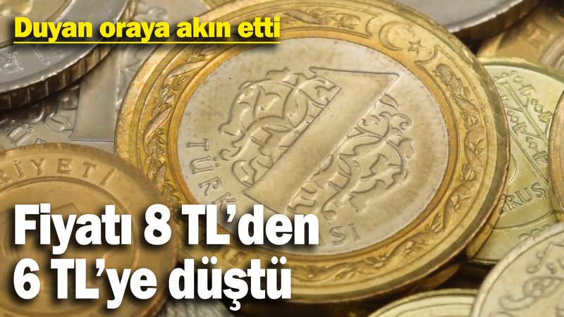Duyan oraya akın etti: Fiyatı 8 TL'den 6 TL'ye düştü