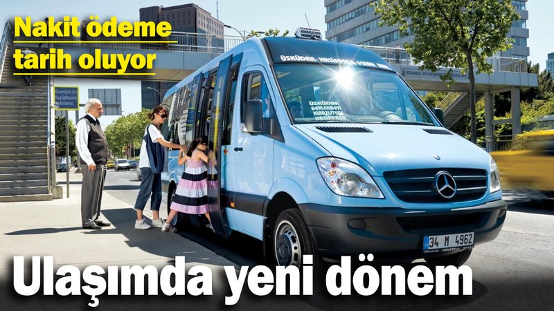Ulaşımda yeni dönem: Nakit ödeme tarih oluyor