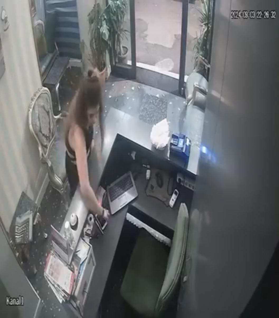 Beyoğlu'nda sevgilisiyle birlikte otele giden kadın suç makinesi çıktı
