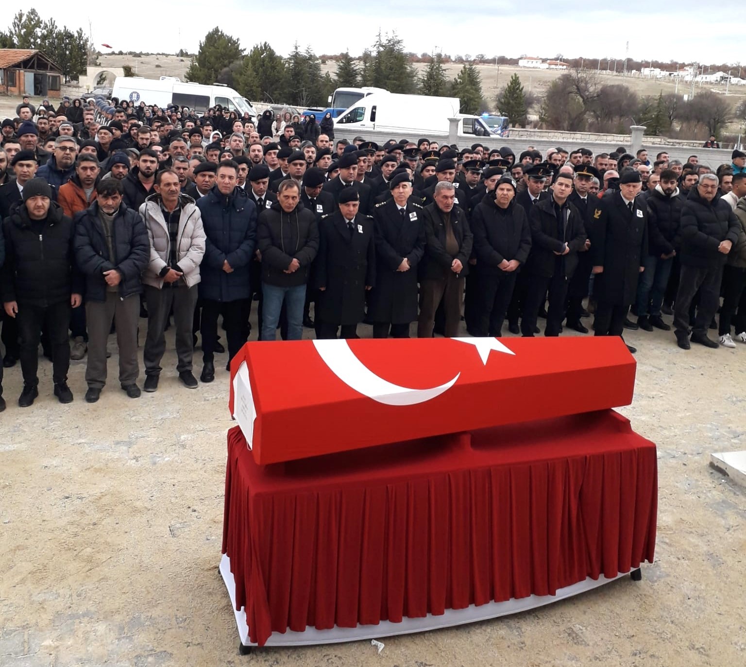 Jandarma Astsubay Çavuş Erkan Duman son yolculuğuna uğurlandı