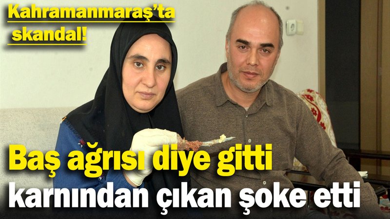 Ameliyatta karnında unutulan makasla 7 yıl yaşadı!