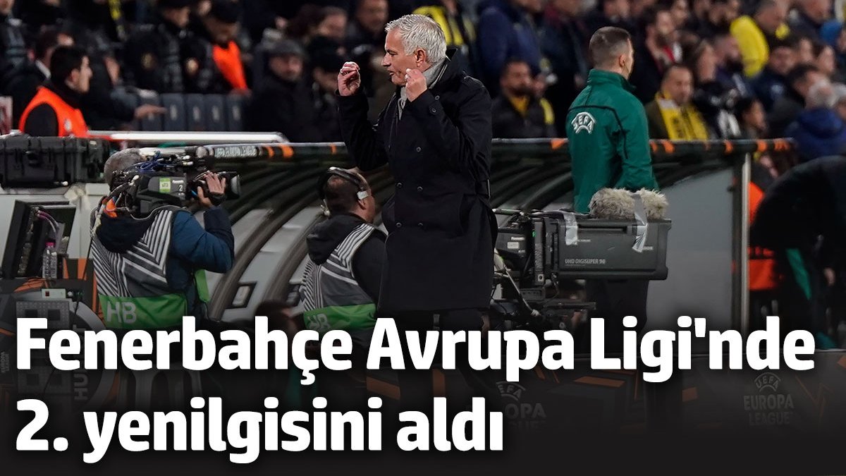 Fenerbahçe, Avrupa Ligi'nde 2. yenilgisini aldı