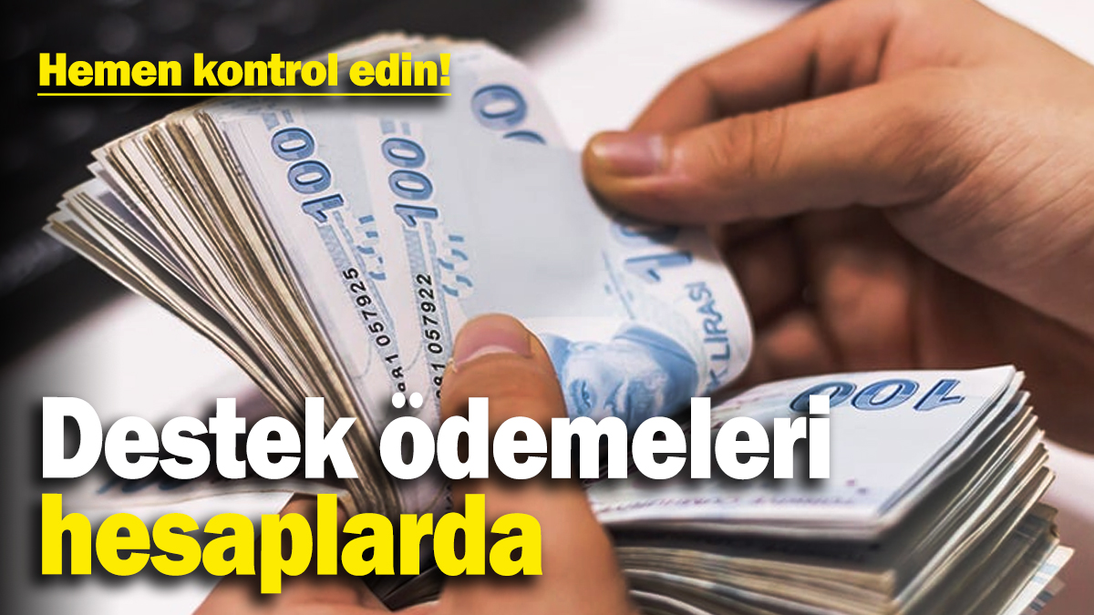 Bakan Yumaklı açıkladı: Tarımsal destek ödemeleri bugün hesaplarda!