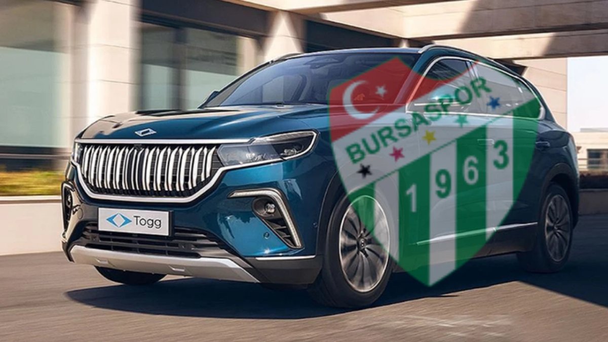 Bursaspor’un yeni sponsoru TOGG oldu