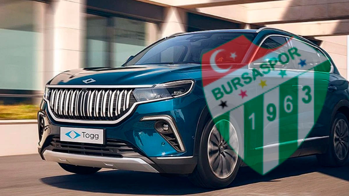 Bursaspor, TOGG ile yeni sponsorluk anlaşması yaptı!