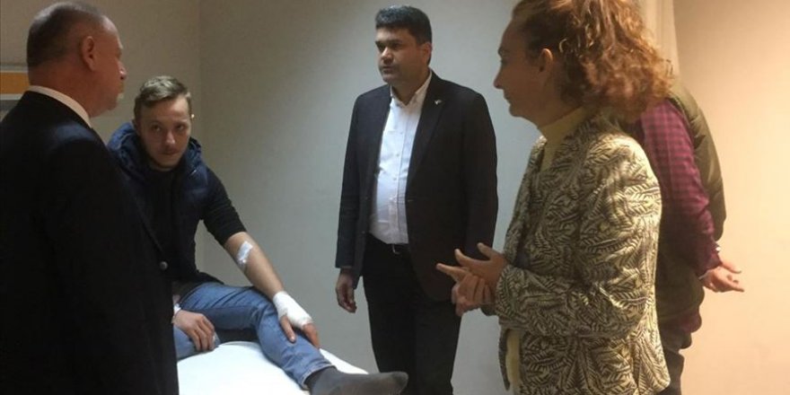 Maden işçilerini taşıyan minibüs devrildi: 15 yaralı