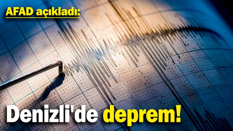Denizli'de deprem! (18.12.2024)