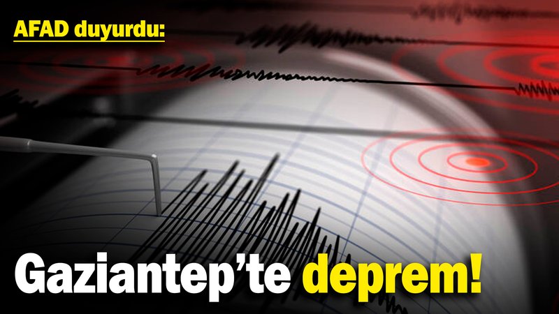 Gaziantep'te deprem! (18.12.2024)