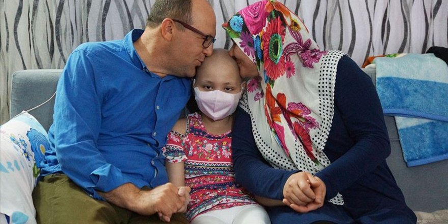 Lösemiyi 4 kez yenen Zeynep'in hedefi doktor olmak