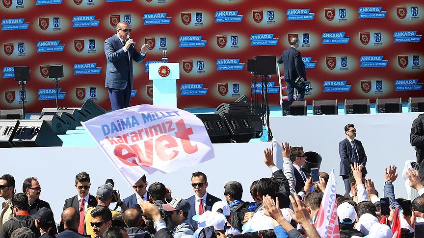 "16 Nisan'da Batı'ya ders vereceğiz"