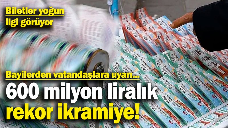 Milli Piyango ikramiyesinde rekor, tarihin en yüksek rakamı! Bayilerden vatandaşlara uyarı