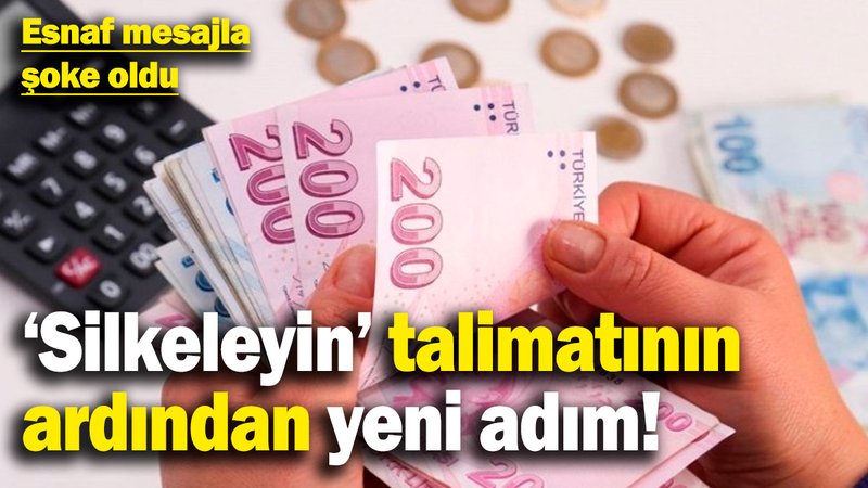 'Silkeleyin' talimatının ardından yeni adım! Esnaf mesajla şoke oldu