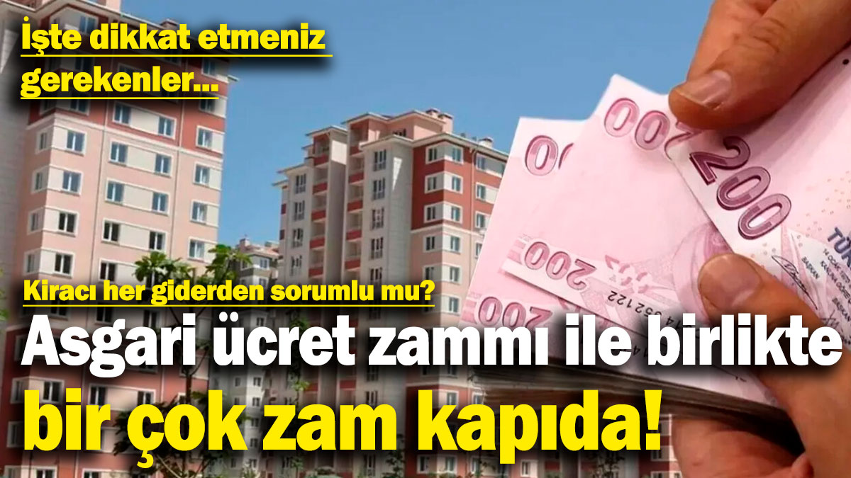 Asgari ücret zammı ile birlikte bir çok zam kapıda! Apartman aidatlarının yüksek olmaması için ne yapılmalı? Nelere dikkat edilmeli? İşte bilmeniz gerekenler...