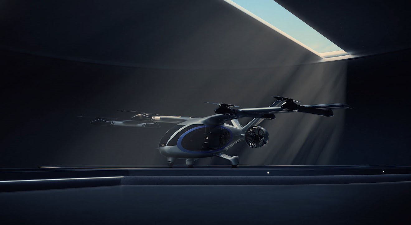 Çinli otomotiv firmasından elektrikli uçan otomobil! GOVY AirJet'i tanıttı