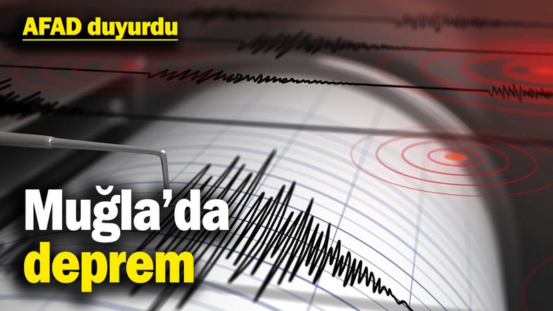 Son dakika… Muğla’da deprem (25 Aralık 2025)