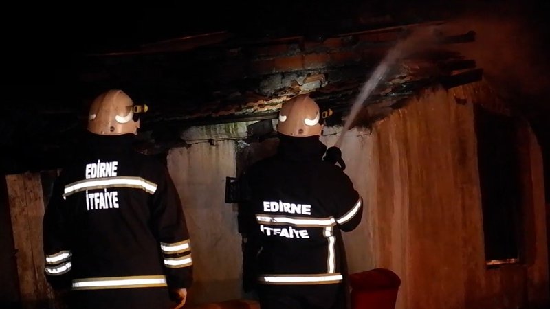 Yangında faciadan dönüldü