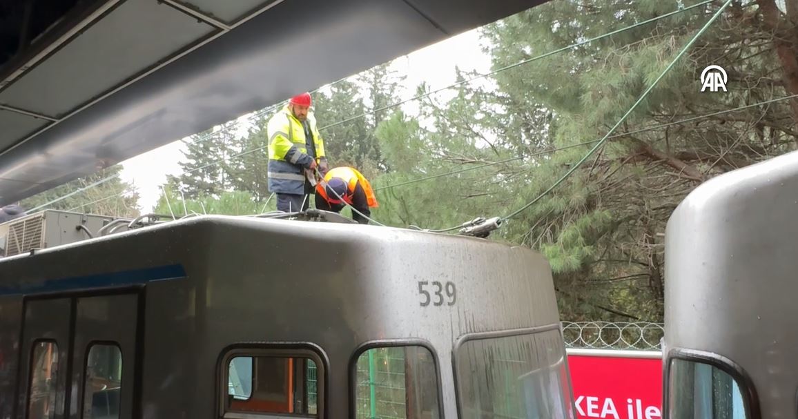 Yenikapı-Atatürk Havalimanı/Kirazlı Metro Hattı'nda seferler durdu