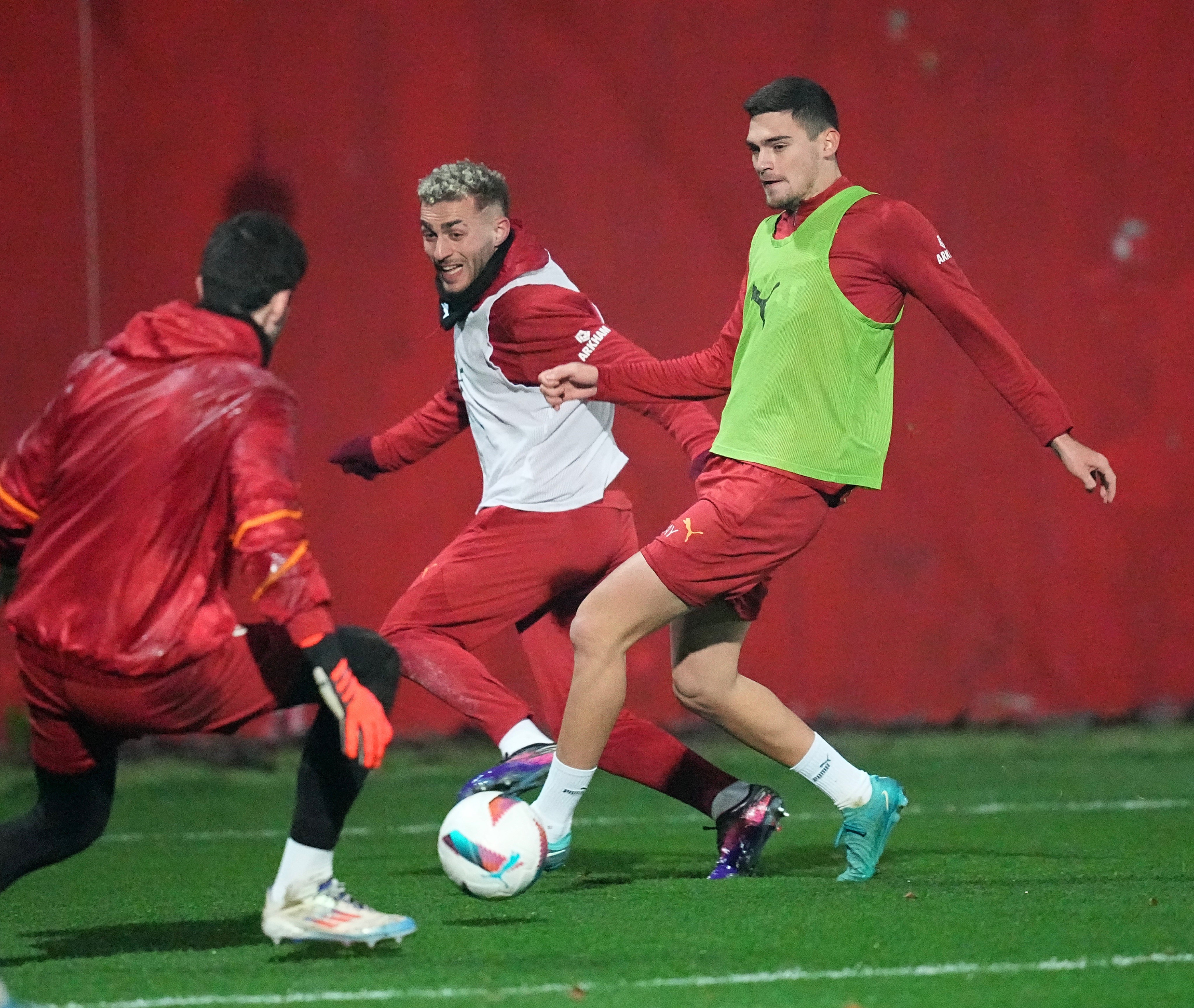 Galatasaray, Göztepe maçı hazırlıklarına başladı