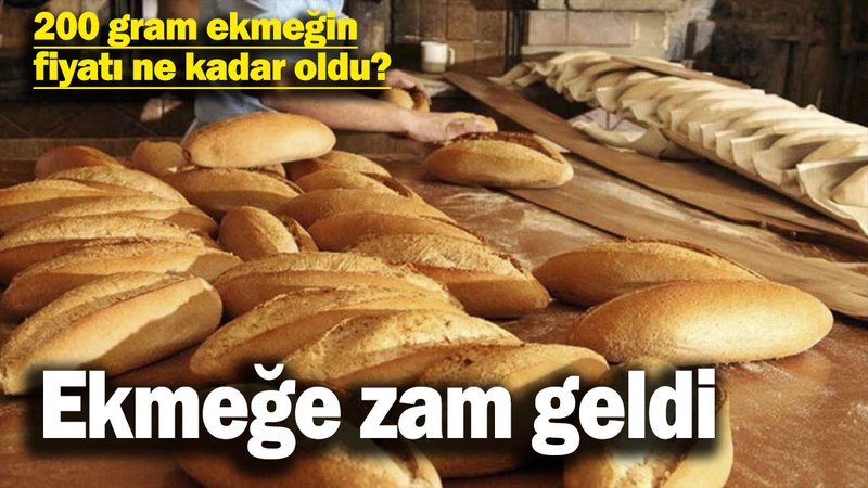 Son dakika… İstanbul'da ekmeğe zam geldi
