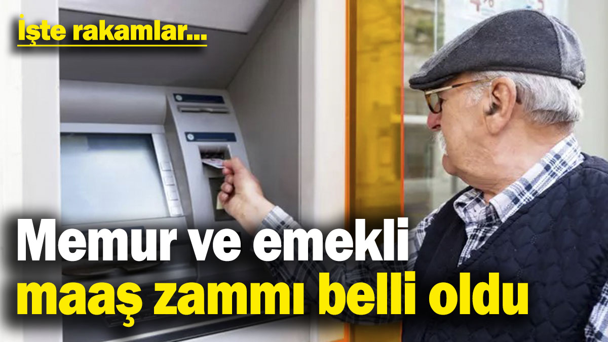 Son dakika... Emekli maaşlarında net rakam belli oldu!