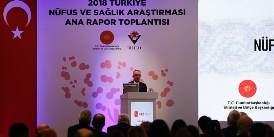 2018 Türkiye Nüfus ve Sağlık Araştırması sonuçları açıklandı