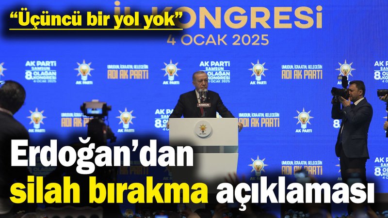 Son dakika... Erdoğan’dan önemli açıklamalar! "Ya silahlarını gömecekler ya da silahlarıyla toprağa gömülecekler"