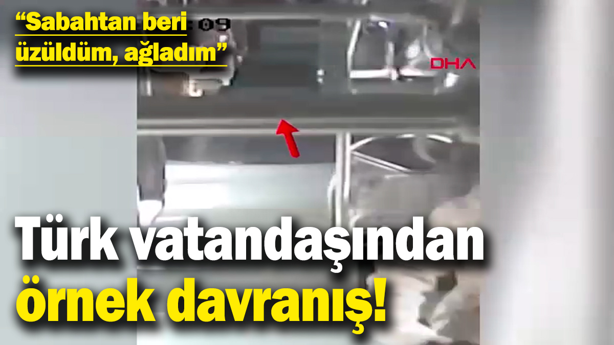 Türk vatandaşından örnek davranış! Tramvayda düşürülen para dolu cüzdan sahibine teslim edildi