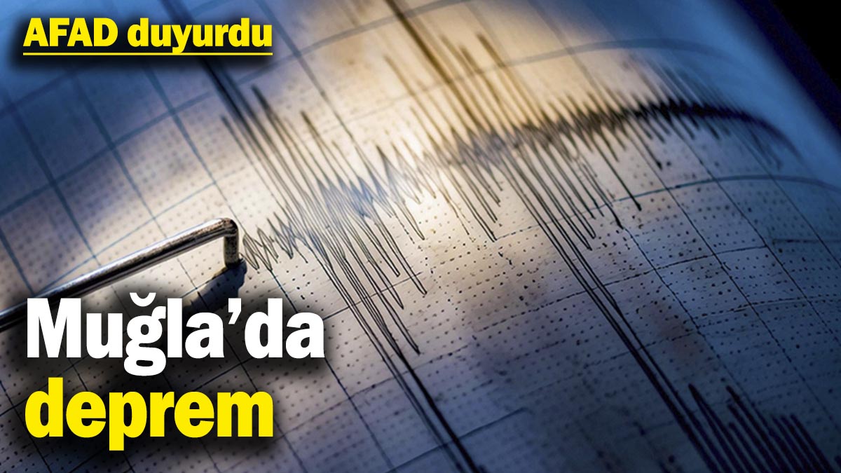 Son dakika... Muğla'da deprem (5 Ocak 2025)