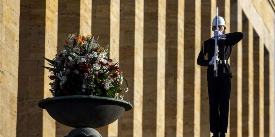 Anıtkabir 10 Kasım törenine böyle hazırlandı