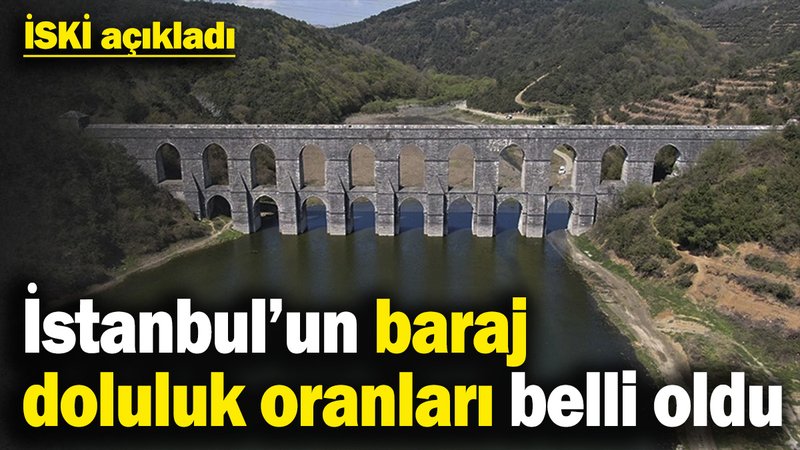 İSKİ açıkladı: İstanbul’un baraj doluluk oranları belli oldu (7 Ocak 2025)