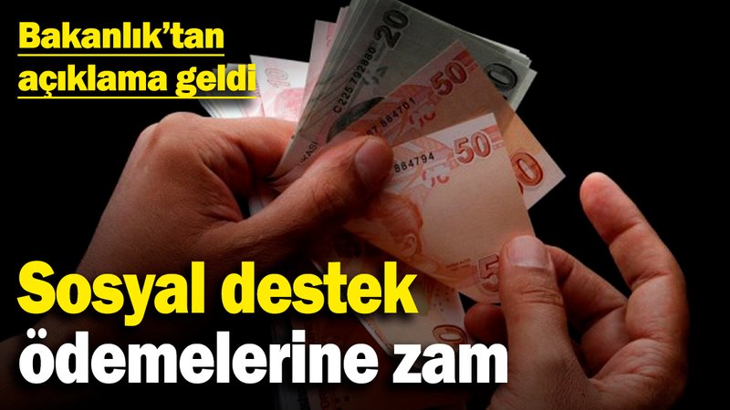Sosyal destek ödemelerine zam! SED yardımı, evde bakım parası, engelli maaşı ve 65 yaş aylığı Şubat'ta hesaplara yatacak