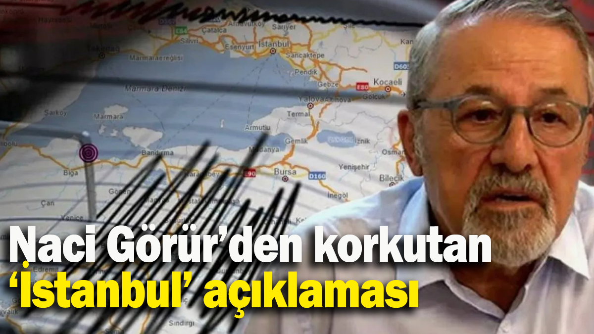 Naci Görür’den korkutan ‘İstanbul’ açıklaması